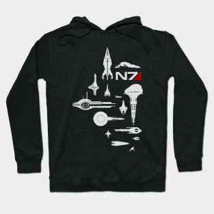 Mass Effect N7 Fleet | Starships of the ME Universe Hoodie